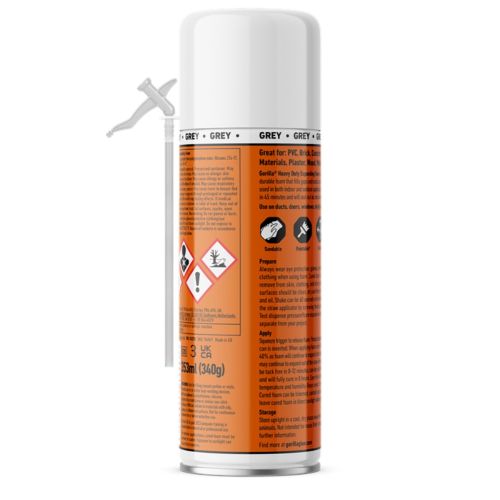 Gorilla Heavy Duty Expanding Foam 353Ml - Image 2