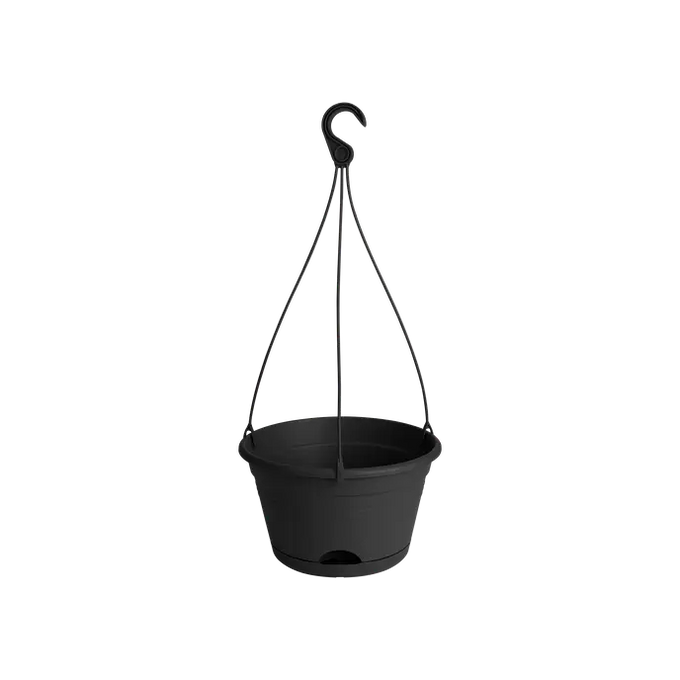 Green Basics Hanging Basket 28cm Living Black - Image 1