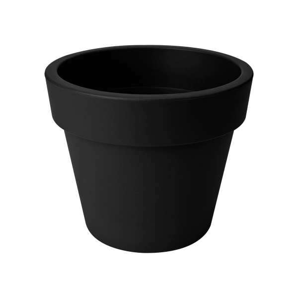 Green Basics Top Planter Living Black