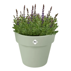 Green Basics Top Planter 47cm in Stone Green – durable, stylish garden pot | Keans Claremorris