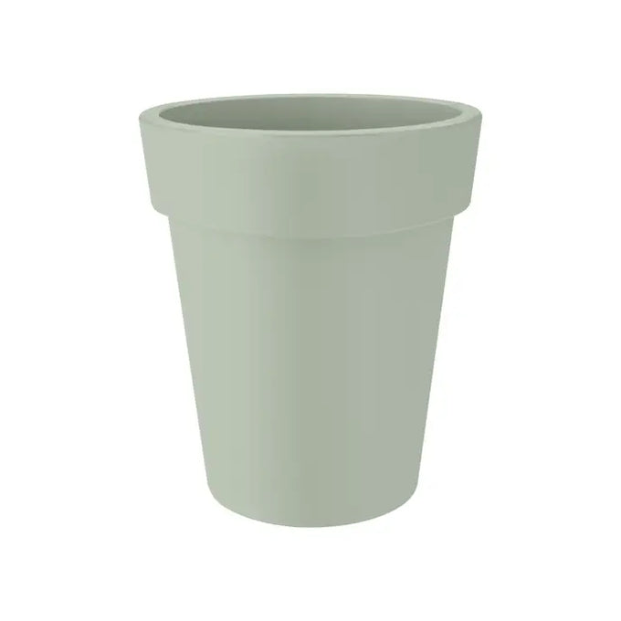 Green Basics Top Planter High 35cm Stone Green - Image 1