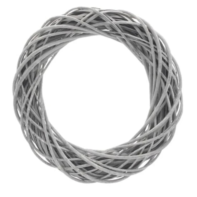 Grey Willow Wreath 30cm - Image 1