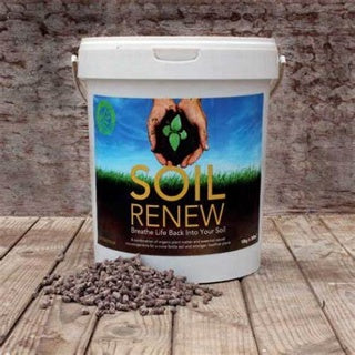 Soil Renew 10kg pellets improve soil naturally with microorganisms, equivalent to 1 tonne manure – Keans Claremorris.