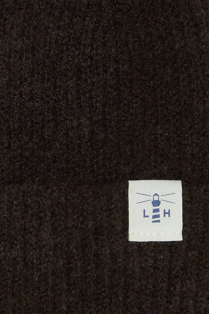 Hannah Hat & Bobble - One Size -Cocoa - Image 2
