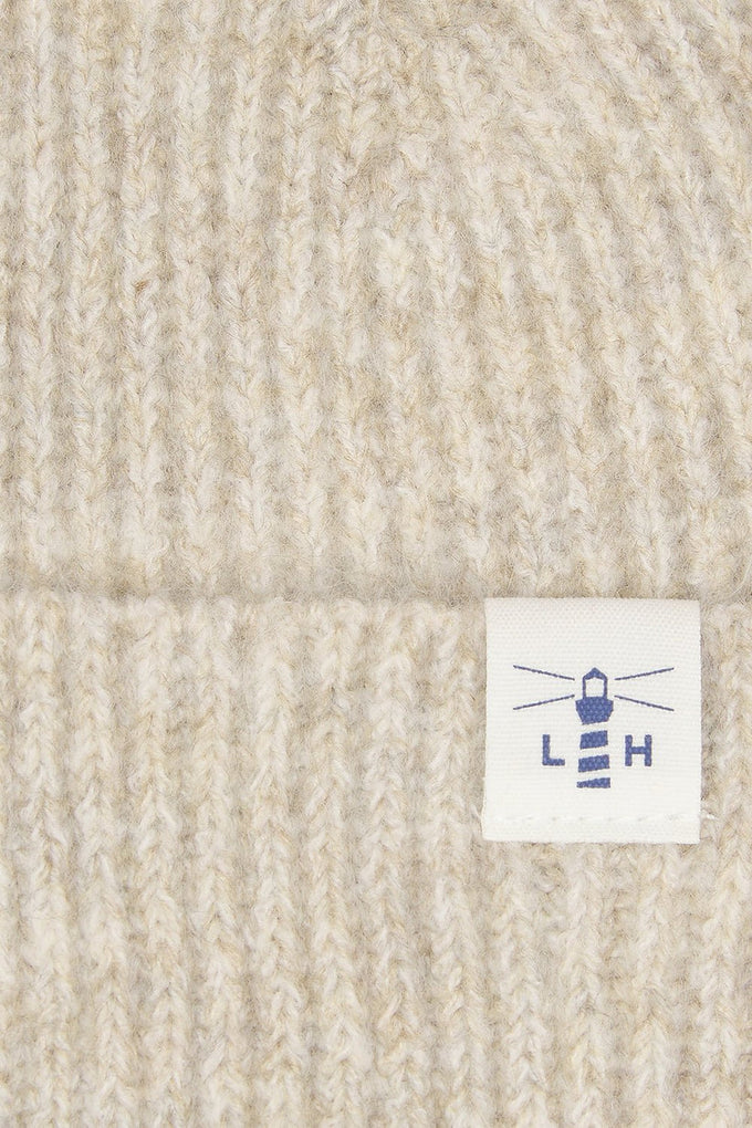 Hannah Hat & Bobble in Irish Cream, one size, cozy knit winter accessory from Keans Claremorris.