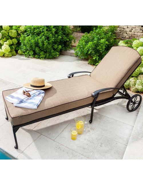 Amalfi Sun Lounger - Bronze - Image 3