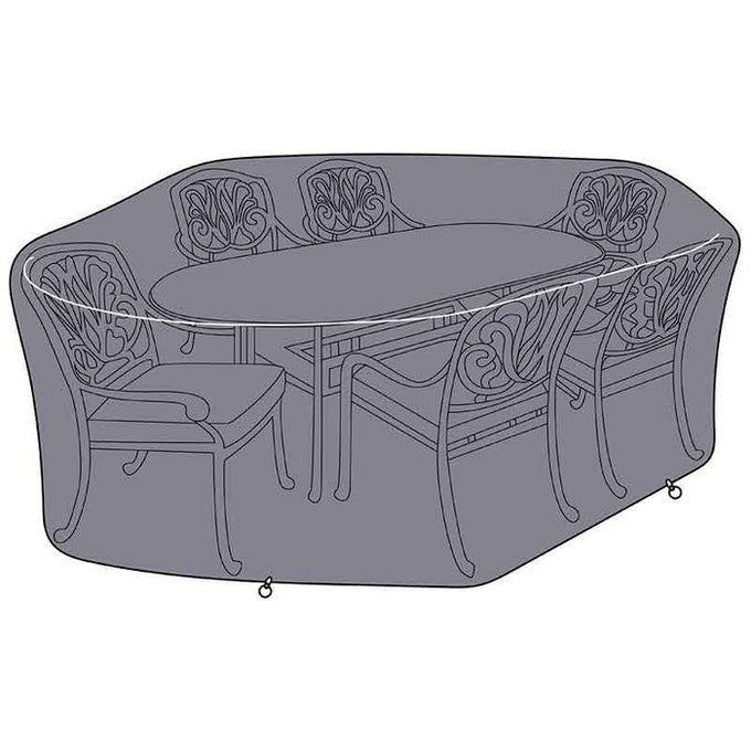 6 Seat Rectangular Set Cover for Avebury OVAL set - Image 1