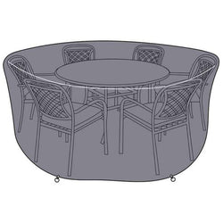 Hartman Cover for Lyra 6 Seat Round Dining Set – Grey