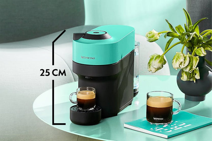 Nespresso Vertuo Pop Coffee Machine XN920440 in Aqua Mint – Compact, Stylish, Keans Claremorris Store