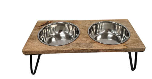 Hairpin Wooden Bowl Set 700ml – Durable, stylish wooden bowls by Keans Claremorris, perfect for serving and decor.