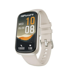 Hi Future Evo Smart Watch 1.47" beige, IP68 waterproof, heart rate & oxygen monitor, 7-day battery – Keans Claremorris