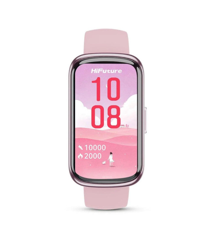 Hi Future Evo Smart Watch 1.47'' Pink IP68 Waterproof – Stylish Fitness Tracker | Keans Claremorris