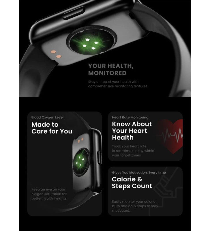 Hi Future Evo Smart Watch 1.47'' Pink IP68 Waterproof – Stylish Fitness Tracker | Keans Claremorris