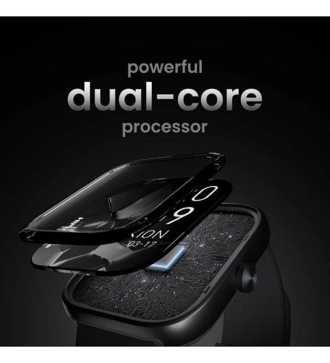 HiFuture Lume Smart Watch 1.85" Display | Black - Image 5