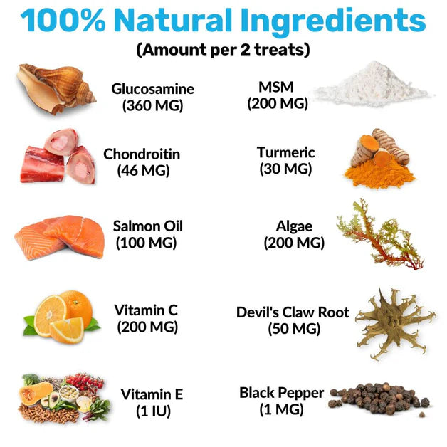Nutri Paw Hip & Joint Treats for Dogs – 120 Soft Chews - Image 5