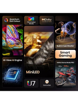 Hisense 55 Inch 4K Mini LED Smart TV Series U71Q | 55U71Q