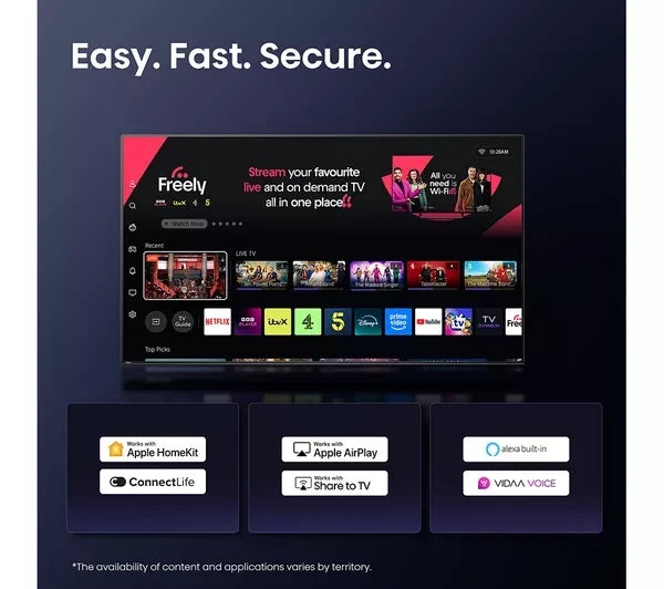 Hisense 55 Inch 4K QLED Smart TV Series E71Q | 55E71Q - Image 2