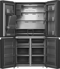 Hisense 4 Door Fridge with Water & Ice Dispenser| RQ760N4SBFE