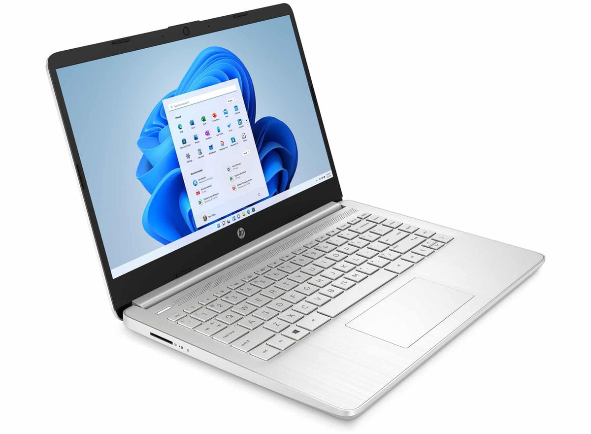 HP 15.6" Laptop Core i3, 4GB RAM, 128GB SSD, FHD, Natural Silver – Lightweight, fast, with long battery life | Keans