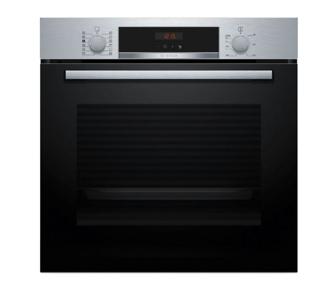 Bosch Series 4 Built-in Steam Oven HQA574BS3B, 71L, pyrolytic cleaning, AutoPilot 10, A+ energy, at Keans Claremorris