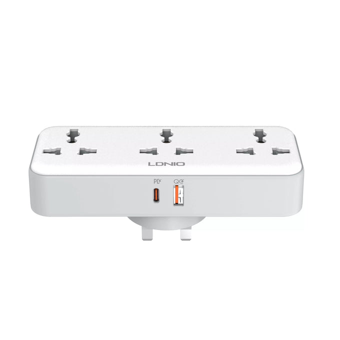 LDNIO 3way Rotatable USB-C & A Port - Image 3