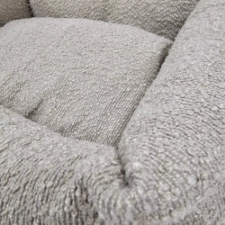 Duke Large Beige Bed with Upholstered Headboard – Comfortable and Stylish | Keans Claremorris