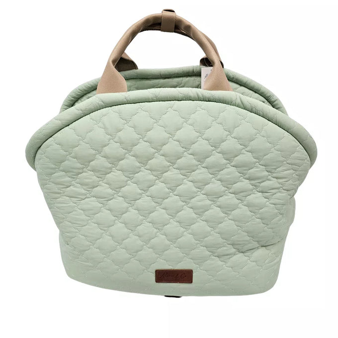 Lottie Travel Bag in Green by Keans Claremorris – stylish, durable, spacious carryall for travel and everyday use