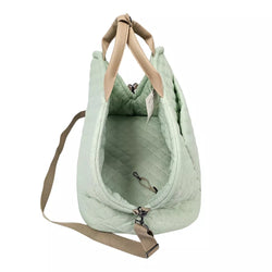 Lottie Travel Bag in Green by Keans Claremorris – Stylish, spacious, durable travel bag for all your trips.