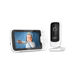 Hubble Nursery Pal Link Premium 5" baby monitor with 1080p, night vision, two-way talk, temperature display – Keans
