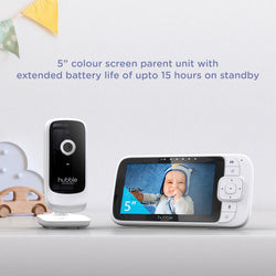 Hubble Nursery Pal Link 5" Monitor with Fixed Camera for baby monitoring – available at Keans Claremorris