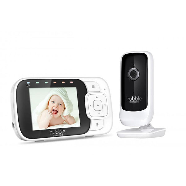 Hubble Nursery View Partner 2.8" video baby monitor with two-way talk, night vision, temperature sensor – Keans Claremorris.