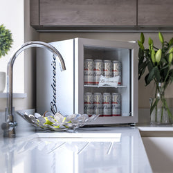 Husky Budweiser Drinks Cooler HUS-HM72-HU-E, durable insulated beverage cooler, available at Keans Claremorris