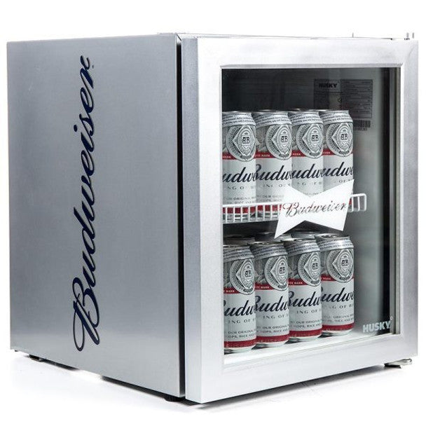 Husky Budweiser Drinks Cooler HUS-HM72-HU-E insulated beverage cooler available at Keans Claremorris
