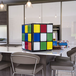 Husky Rubik's Cube Mini Fridge HUS-HU231-E compact cooler, colorful design, available at Keans Claremorris