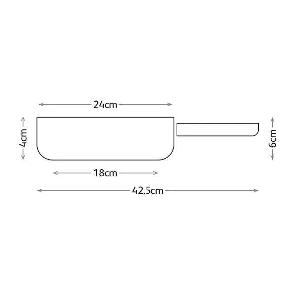 Judge Essential Cookware, 24cm Frying pan, Non Stick - Image 2