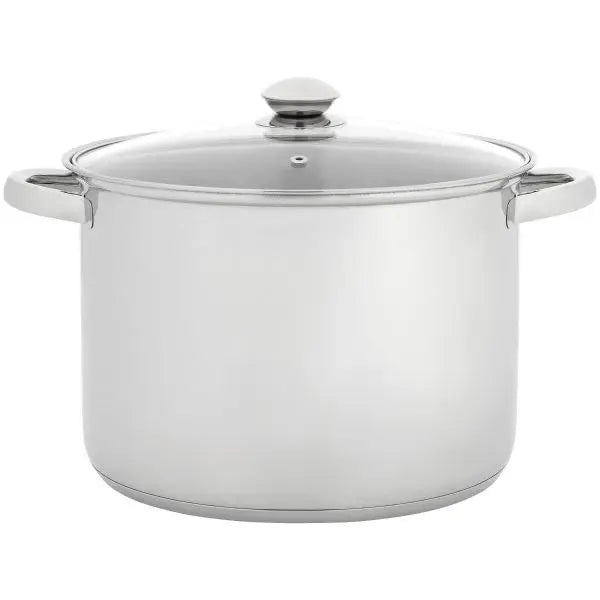 Judge Essentials 26cm Glass Lid Stockpot 10L - Image 1