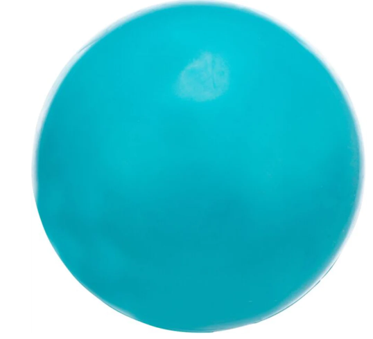 Ball Natural Rubber 8cm – durable, quiet rolling, bouncy dog toy for indoor/outdoor play – Keans Claremorris