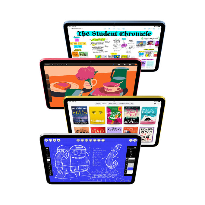 Apple iPad A16 11" 128GB Wi-Fi Tablet - Silver MD3Y4KN/A - Image 2