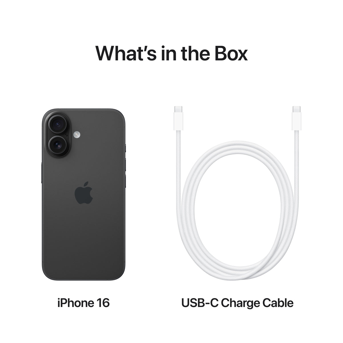 Apple iPhone 16 128GB Black Smartphone MYE73QN/A available at Keans Claremorris