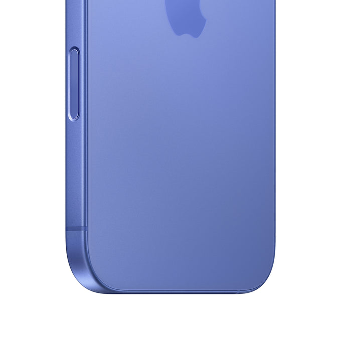 Apple iPhone 16 128GB Ultramarine Blue smartphone, sleek design, available at Keans Claremorris