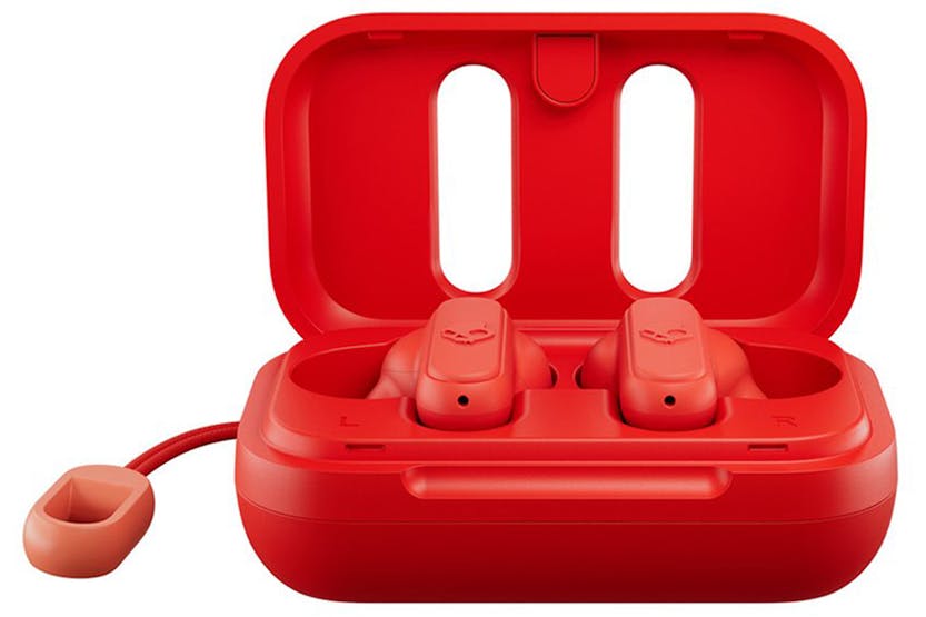 Skullcandy Dime True Wireless In-Ear Red earbuds, compact design, high-quality sound – available at Keans Claremorris.