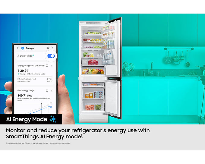 Samsung Frost Free Integrated Fridge Freezer 70/30 | BRB70F26DES0EU - Image 6