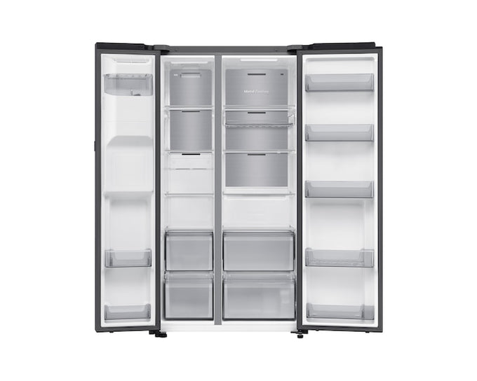 Samsung Smart SBS Family Hub American Fridge Freezer Black Stainless - Image 10