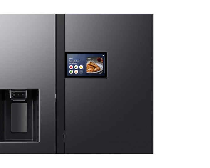 Samsung Smart SBS Family Hub American Fridge Freezer Black Stainless - Image 3