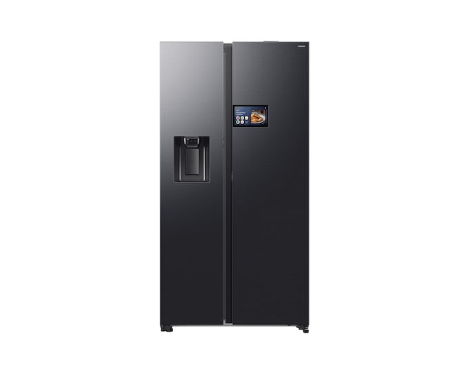 Samsung Smart SBS Family Hub American Fridge Freezer Black Stainless - Image 1