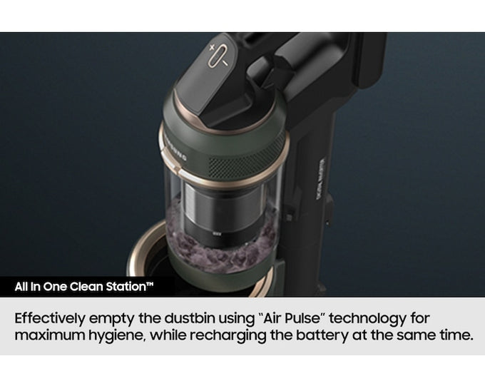 Samsung Max 280W Bespoke Jet Lite Cordless Vacuum with AI Cleaning - Pebble Grey - Image 6