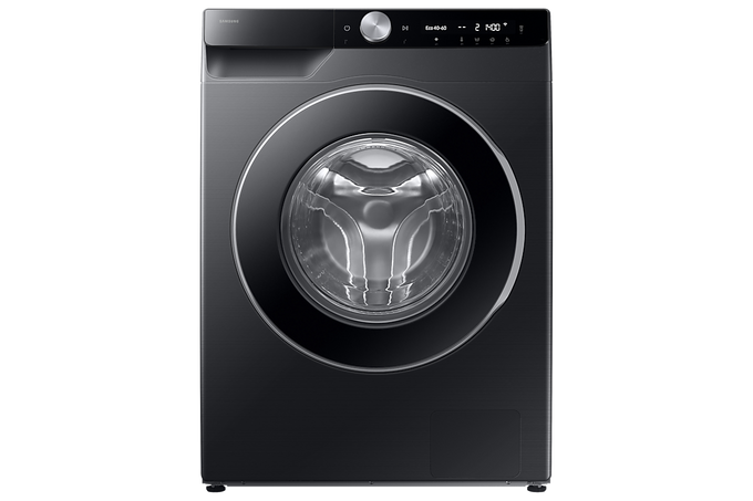 Samsung 11Kg Series 6 1400 Spin Washing Machine Black Stainless WW11DG6B85LBU1 - Image 1