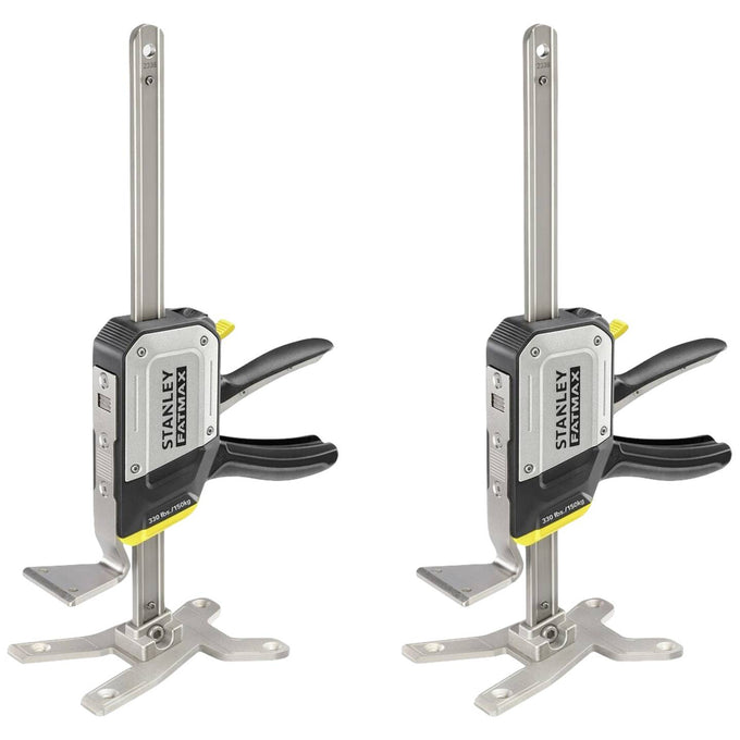 STANLEY FMHT83552-1 one-handed door lifter, steel, 150kg load, easy pump, stable base – available at Keans Claremorris.