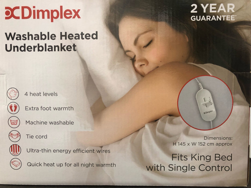 Dimplex Washable King Size Heated Underblanket