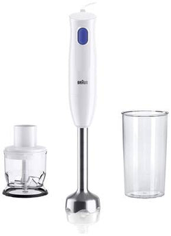Braun MultiQuick 1 Hand Blender 450W, lightweight, EasyTwist, stainless steel blade, 600ml beaker – available at Keans